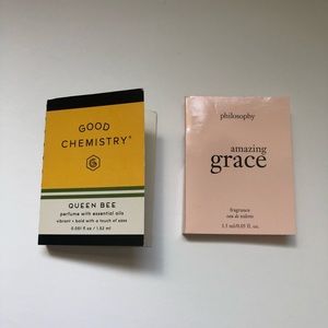 good chemistry and amazing grace sample perfumes